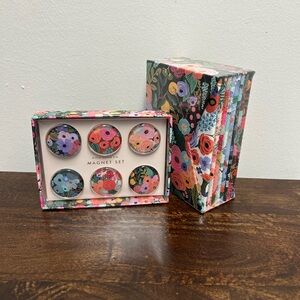 New! Rifle Paper Co. Magnet & Mini Notebook Set
